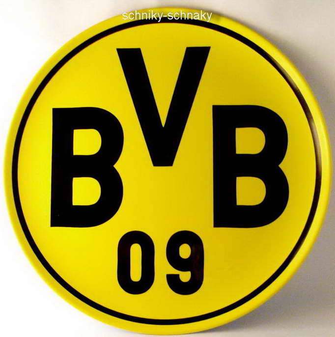 BVB*Borussia Dortmund*TELLER*LOGO*XL*Deko*NEU*  